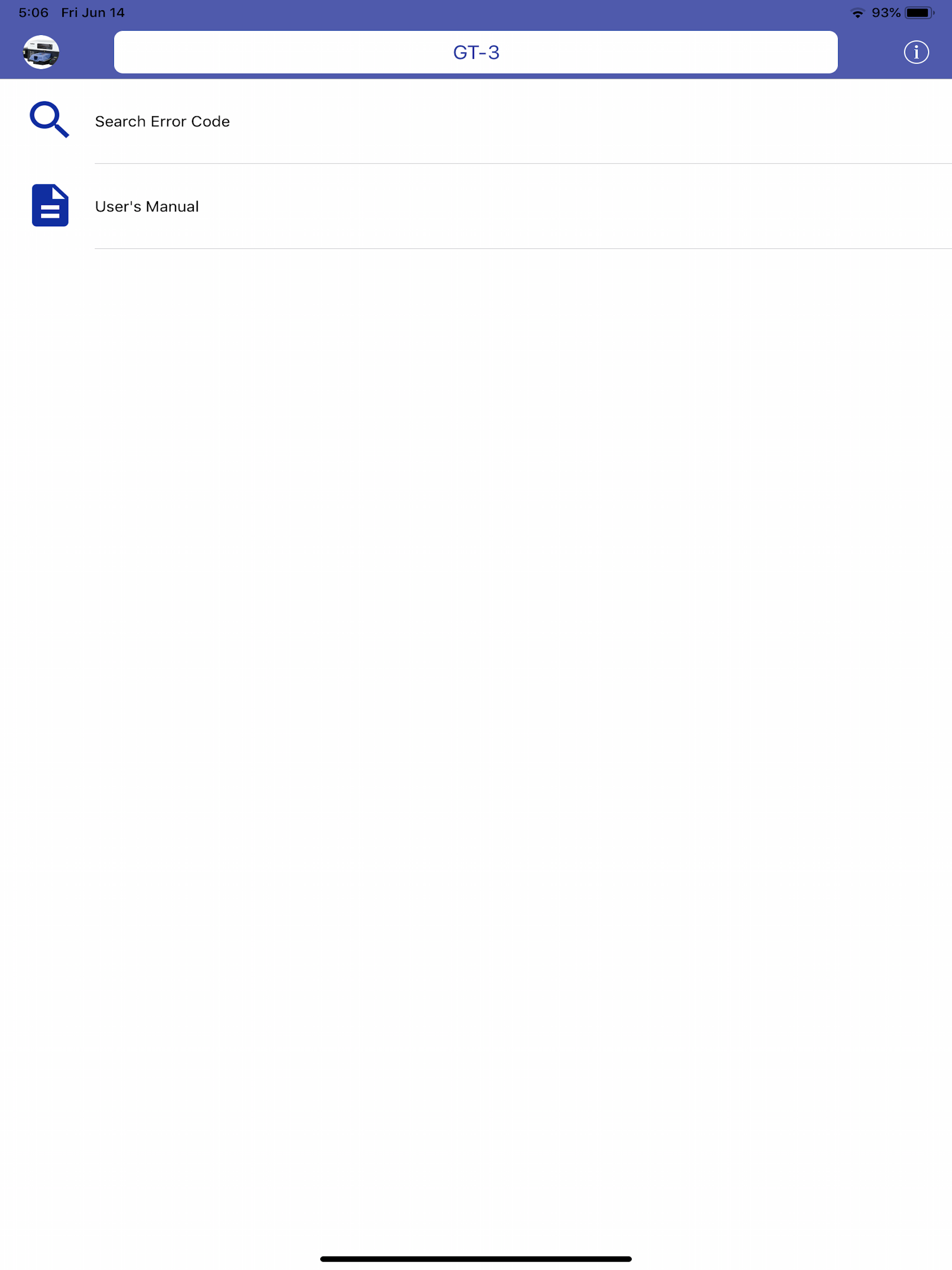 Brother GT/ISM Support App