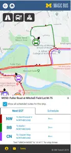 U-M Magic Bus screenshot #2 for iPhone