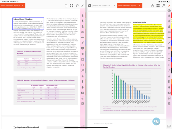iAnnotate for BlackBerry iPad screenshot