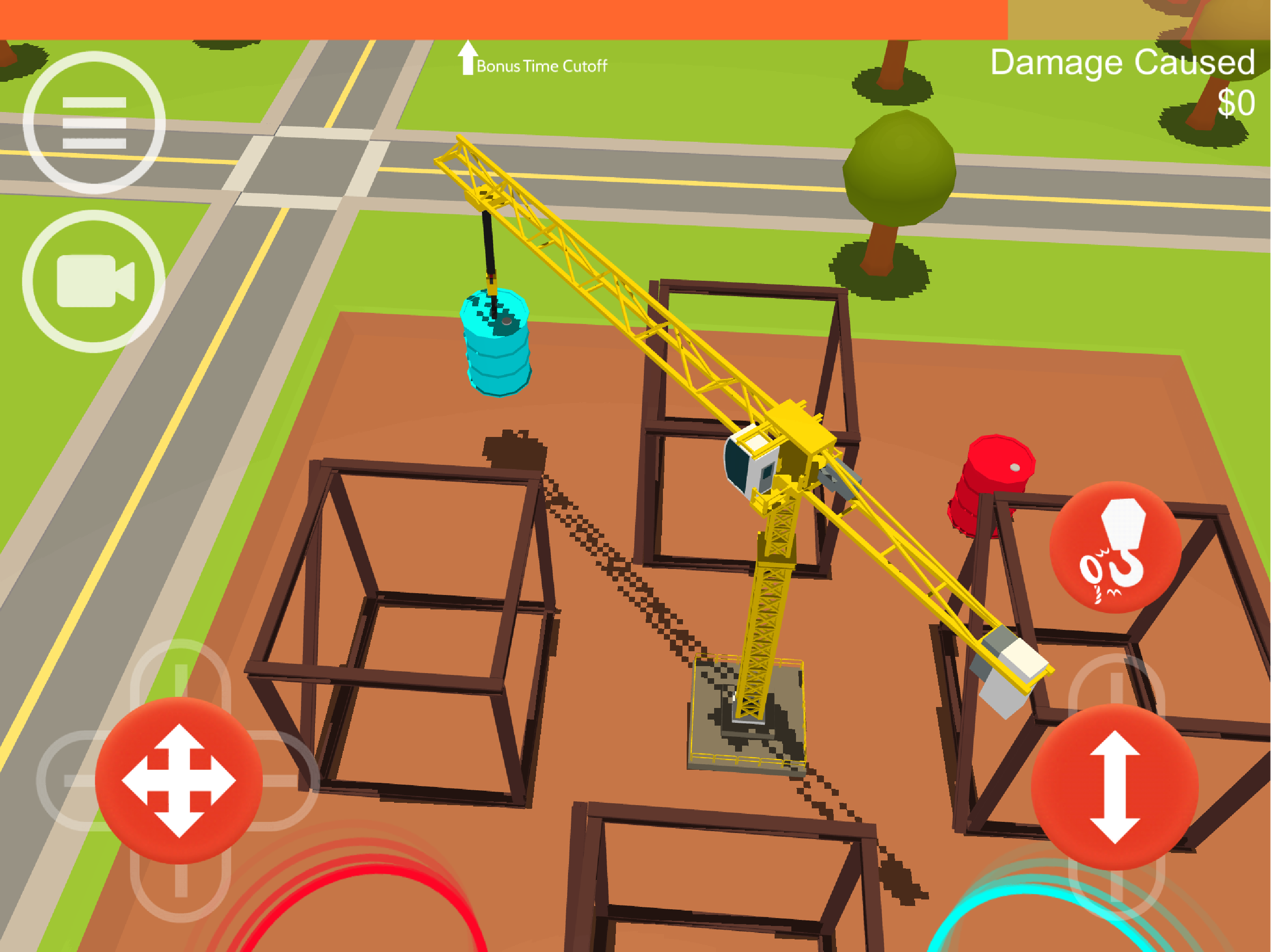 Hooked! A Tower Crane Game