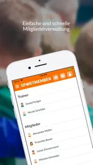 sportmember - vereins app iphone bildschirmfoto 4