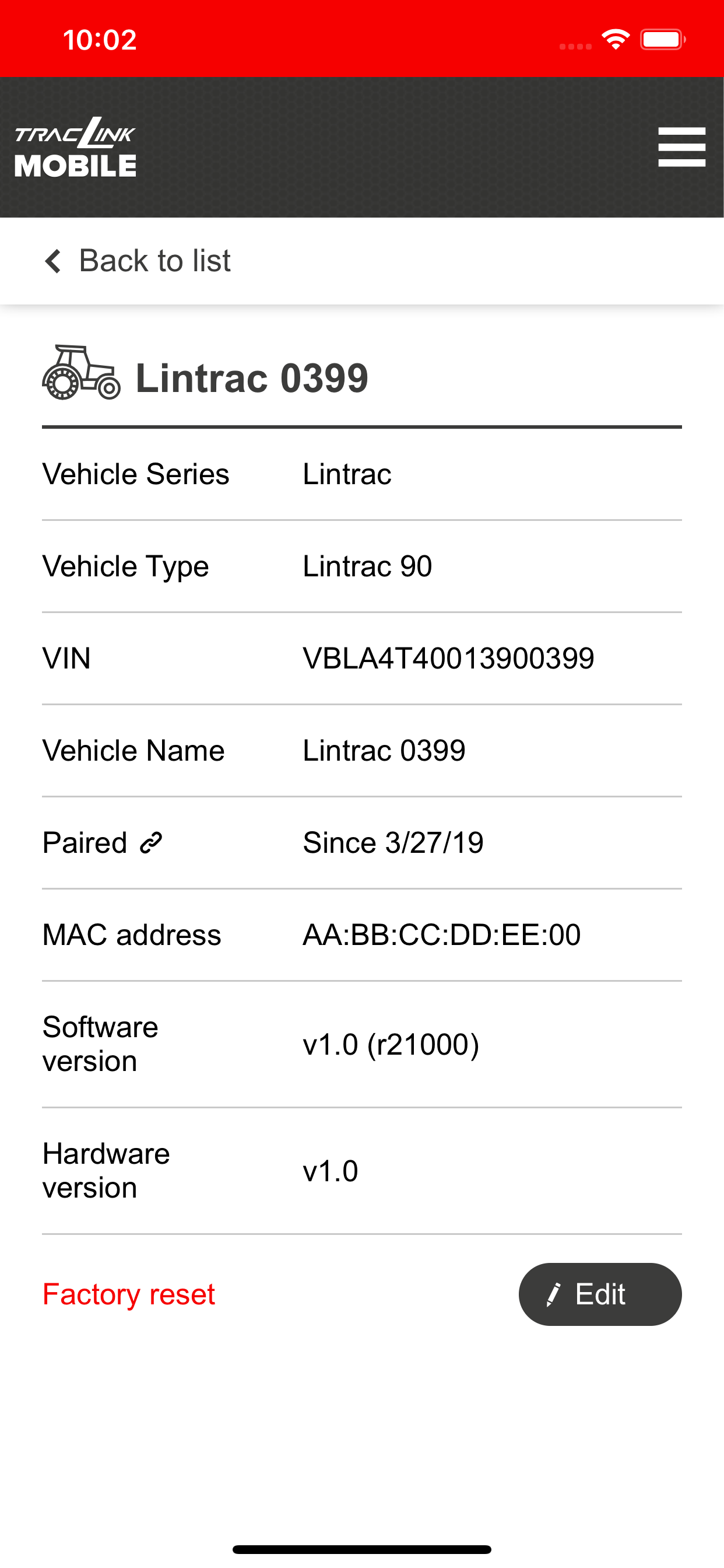 TracLink Mobile screenshot 5