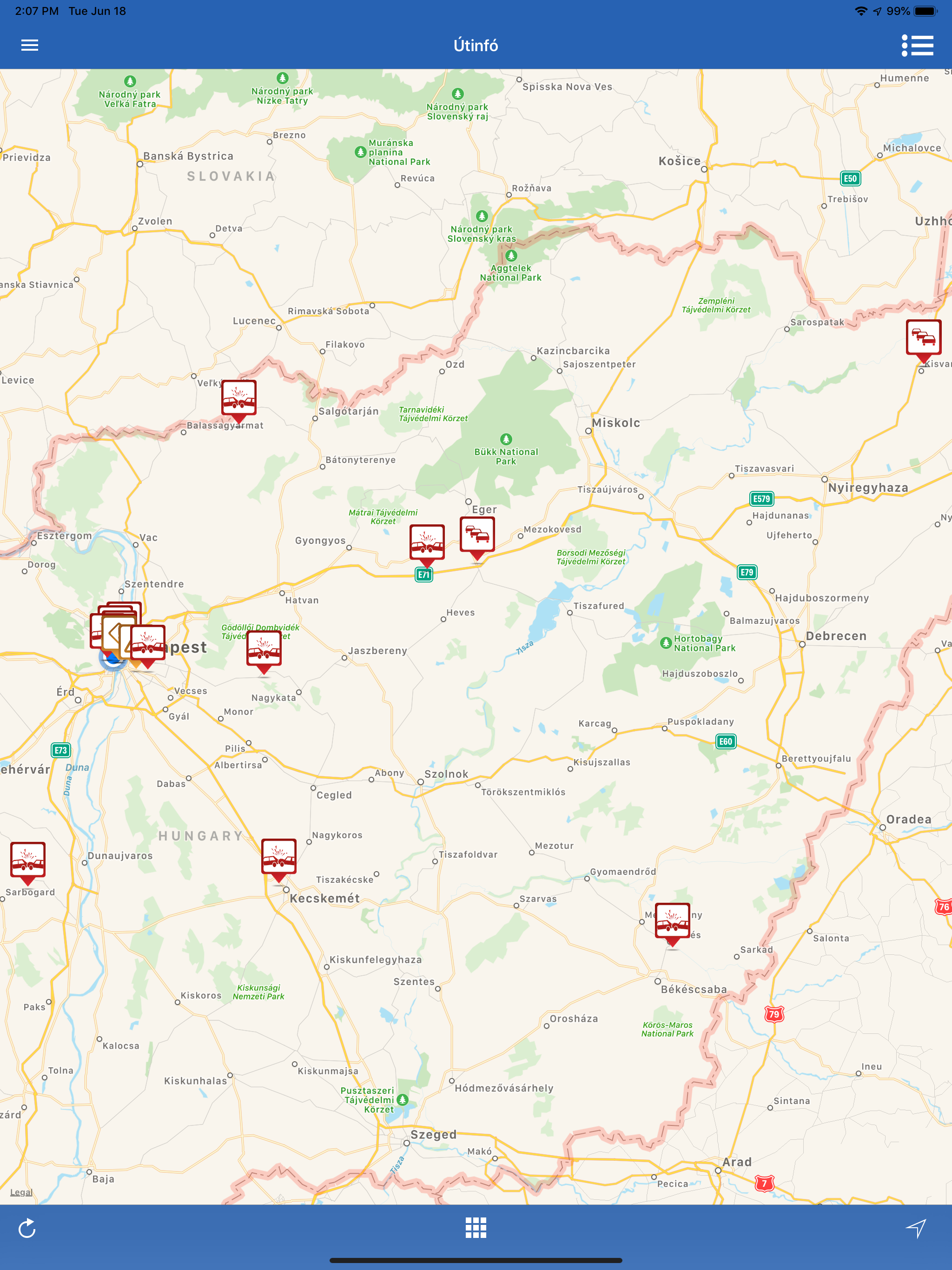 RUTIN Rendőrségi útinformációk