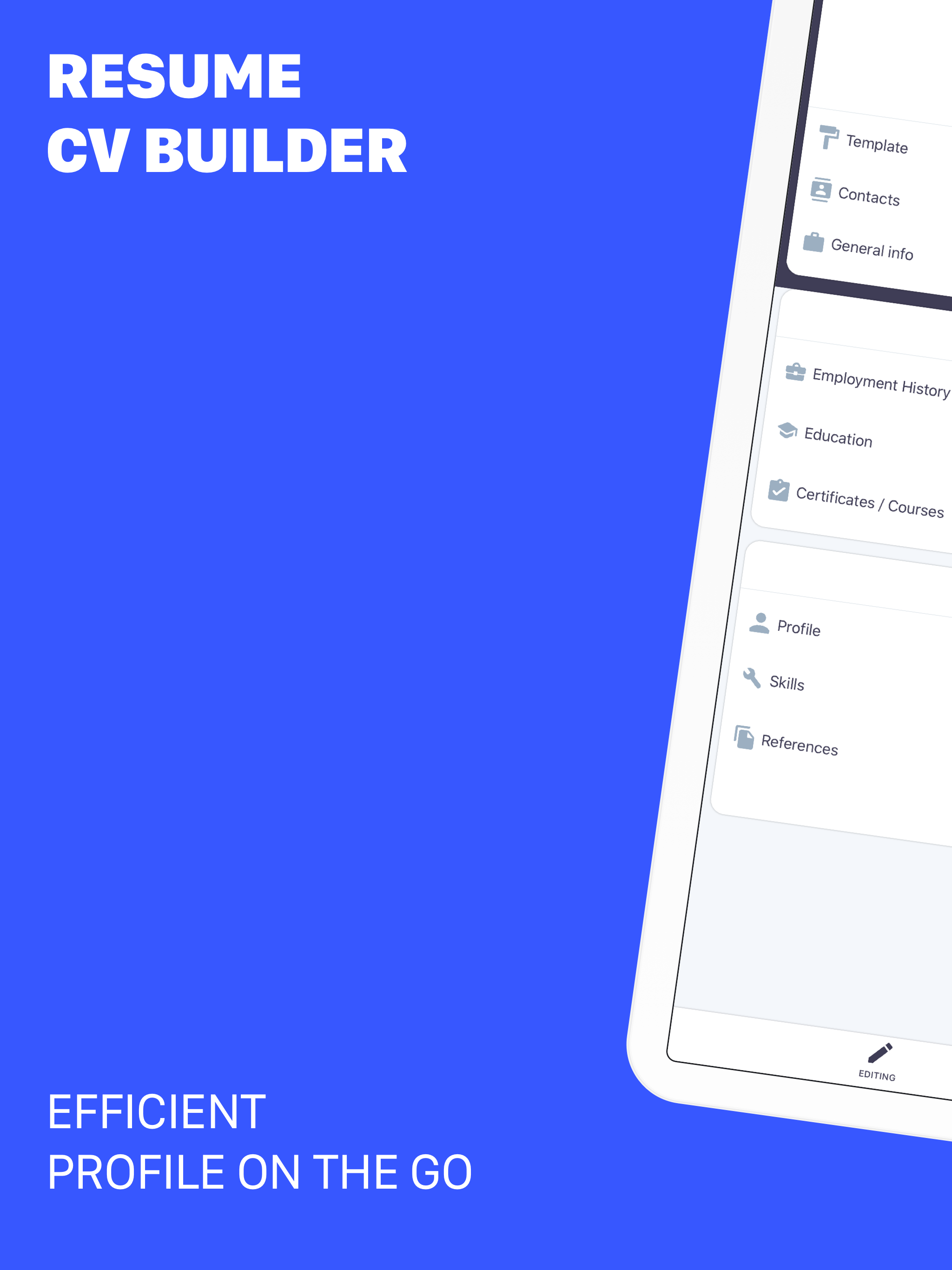 Resume Maker | Intelligent CV