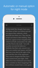 Intone – The Bahá'í Writings screenshot