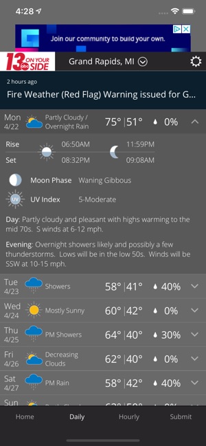 WZZM 13 Weather(圖2)-速報App