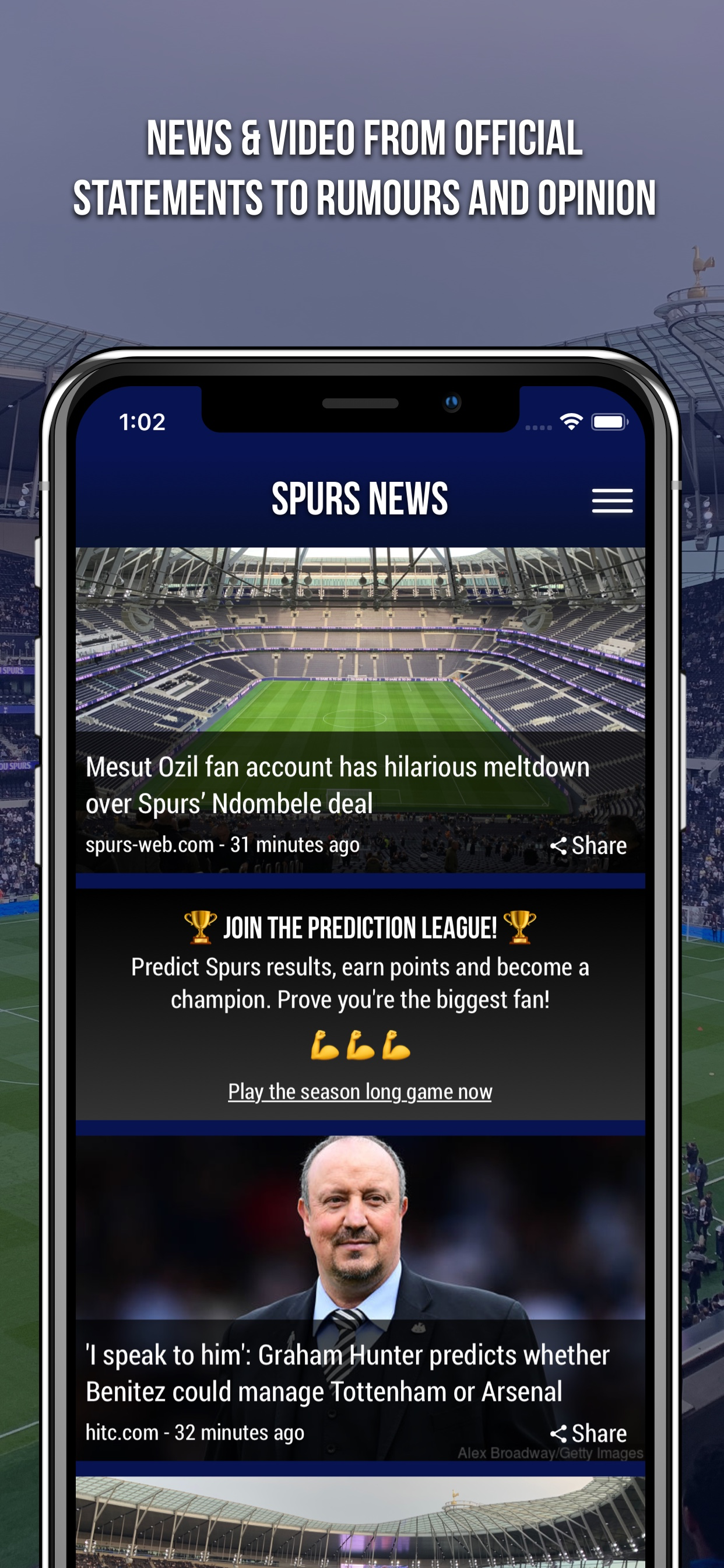 Spurs News App