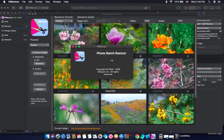 #6. PBResizer (macOS) 由: shaojun lin