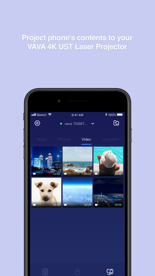 #4. VAVA Projector (iOS) 由: Shenzhen Sunvalley E-commerce Co., Ltd.