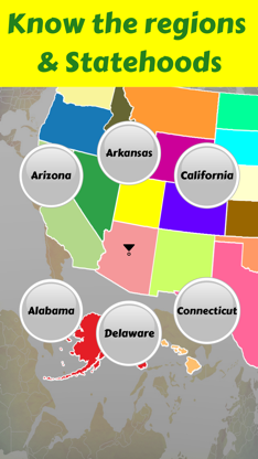 50 States and Capitals screenshot 4