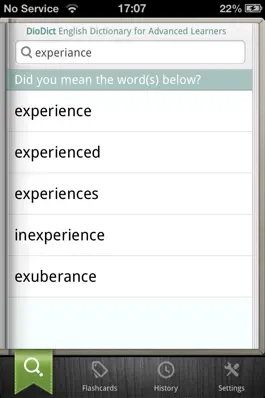 Game screenshot DioDict4 English Advanced Dict hack