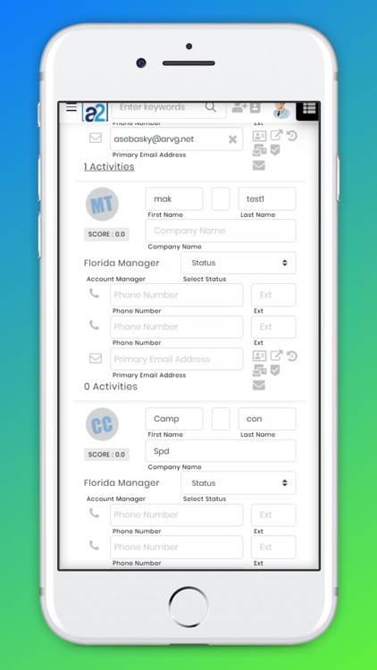 AddressTwo - Simple CRM