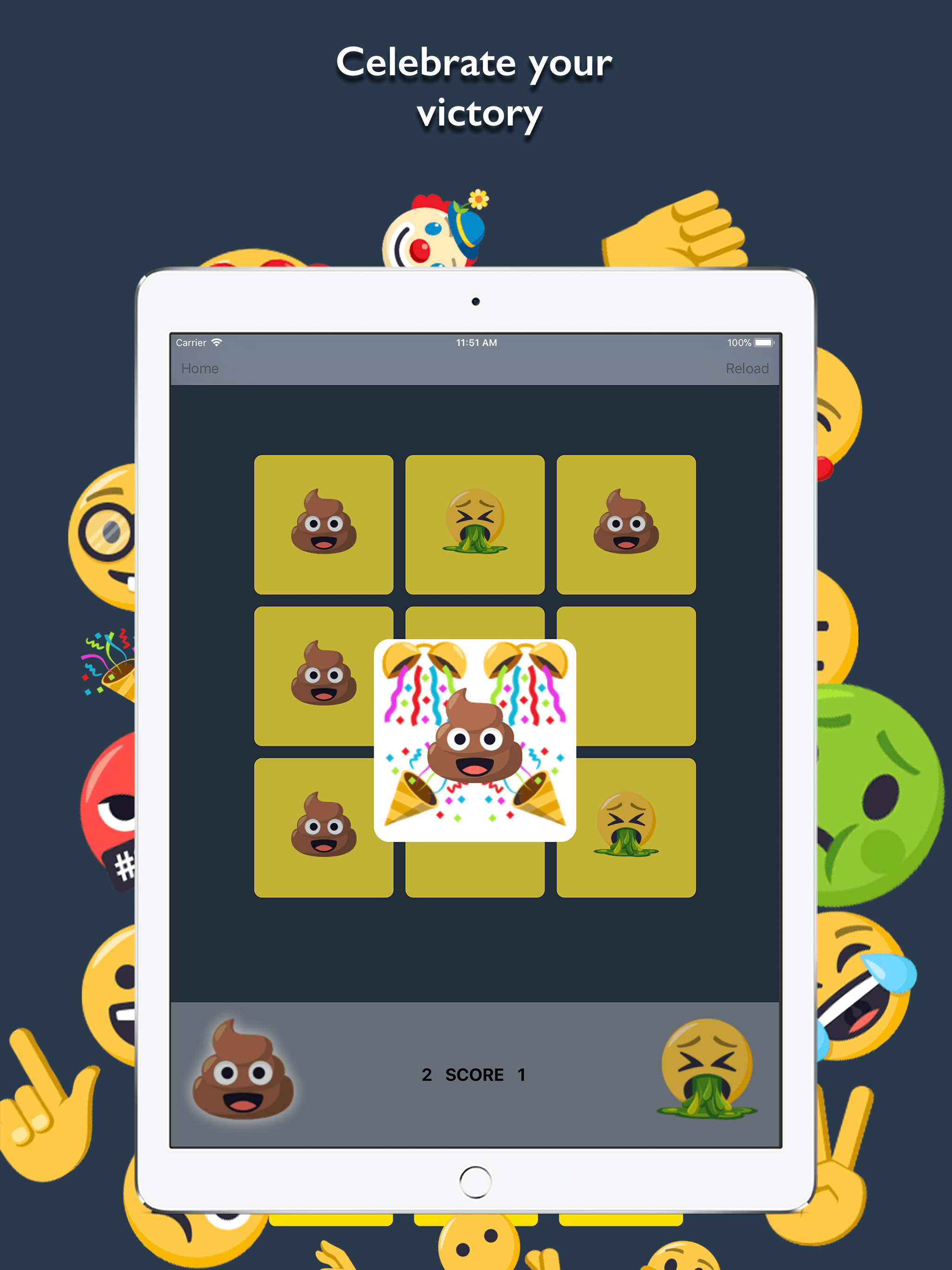 Emoji - Tic Tac Toe