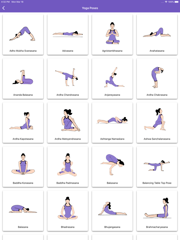 Screenshot #4 for Yoga Poses - Daily Fitness