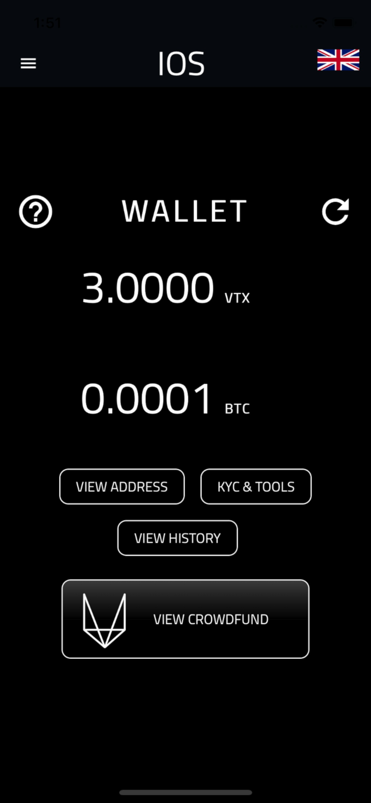 Verto: Bitcoin VTX EOS Wallet screenshot 5