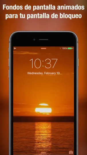 Captura de pantalla de Fondos De Pantalla En Vivo + en iPhone 5