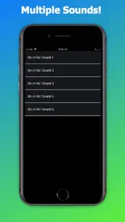 realistic drum roll sounds iphone screenshot 2