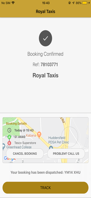 Royal Taxis Huddersfield(圖4)-速報App