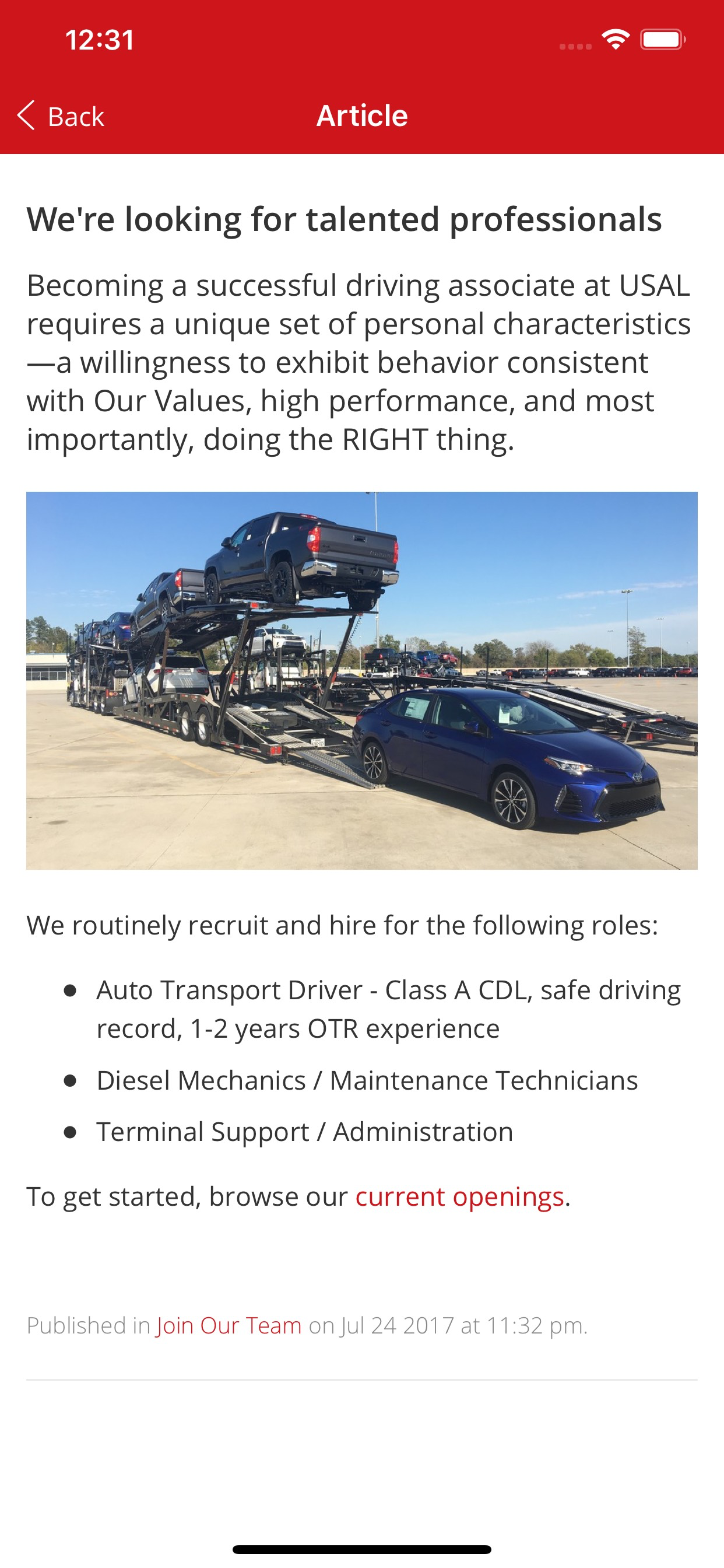 Flipper - US AutoLogistics