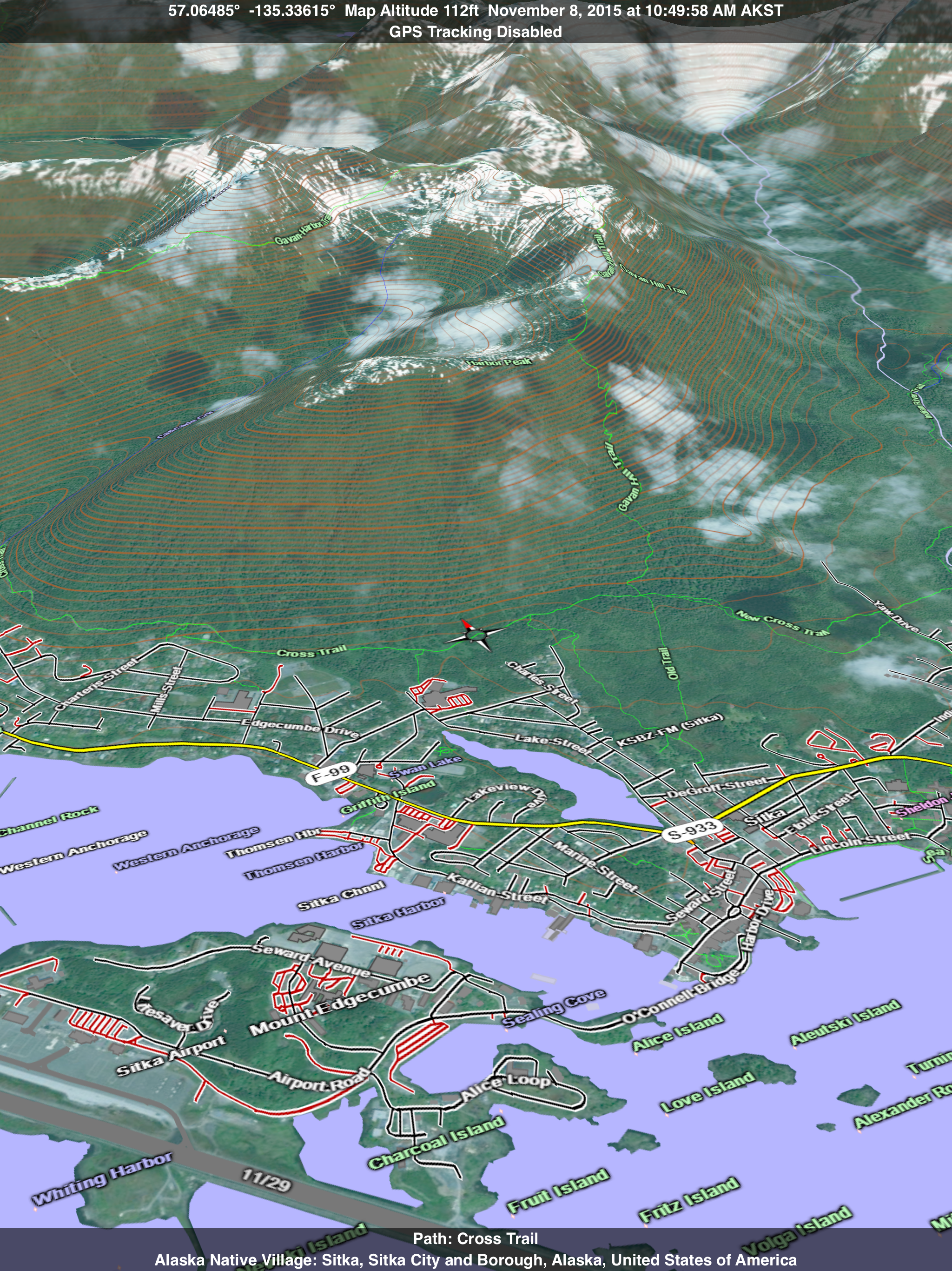 Scenic Map Alaska