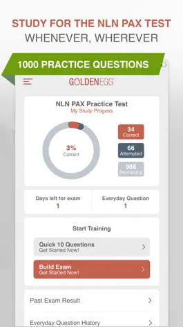 Game screenshot NLN PAX Practice Test Prep mod apk