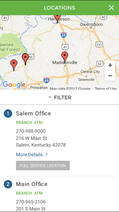 Farmers Bank and Trust Company Screenshot