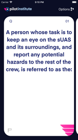 Part 107 Study Flashcards screenshot