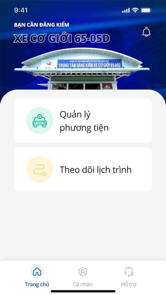#3. Hệ thống đăng kiểm 65-05D (iOS) Por: Dac Nguyen
