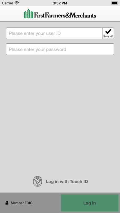 FF&M Bank e-Corp 01 Screenshot