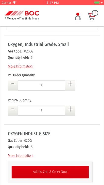 BOC - Re-order Gas screenshot-4