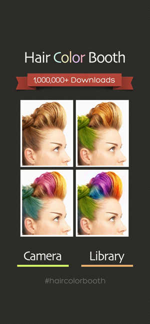Hair Color Booth Screenshot