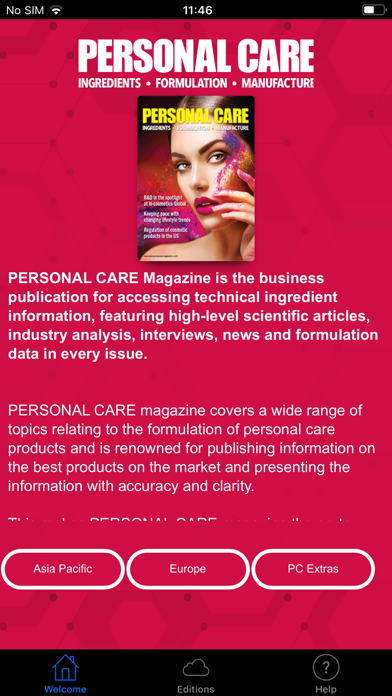 PERSONAL CARE MAGAZINE Screenshot