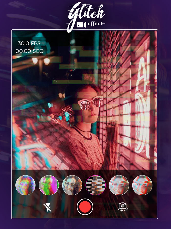 Glitch Camera Video Editor