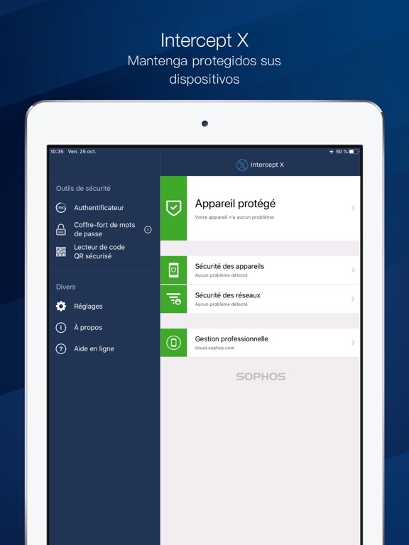 Screenshot #5 pour Sophos Intercept X for Mobile