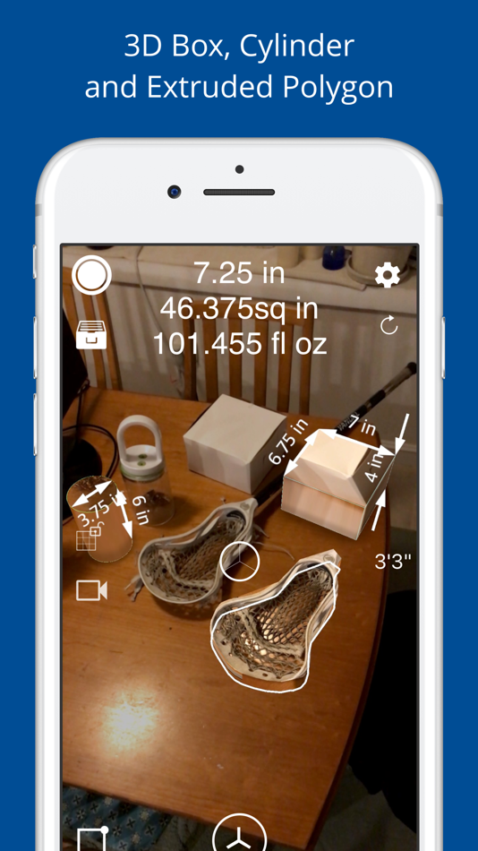 #2. Measure 3D Pro - AR Ruler (iOS) 由: Mapletree Apps