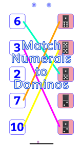 123 NUMBER MAGIC Line Matching screenshot