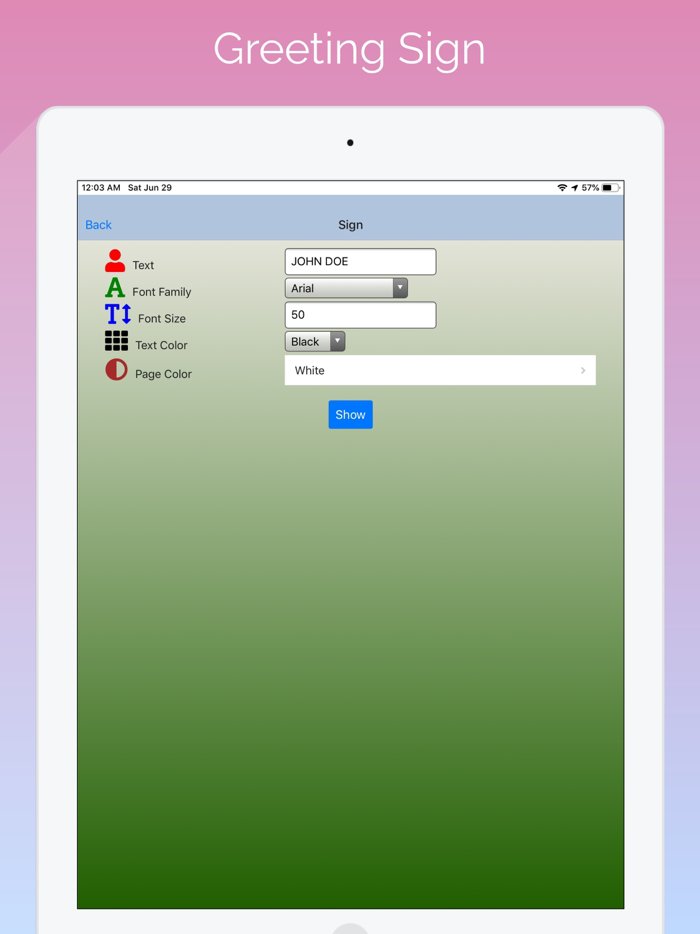 LimoWiz Driver App LWD
