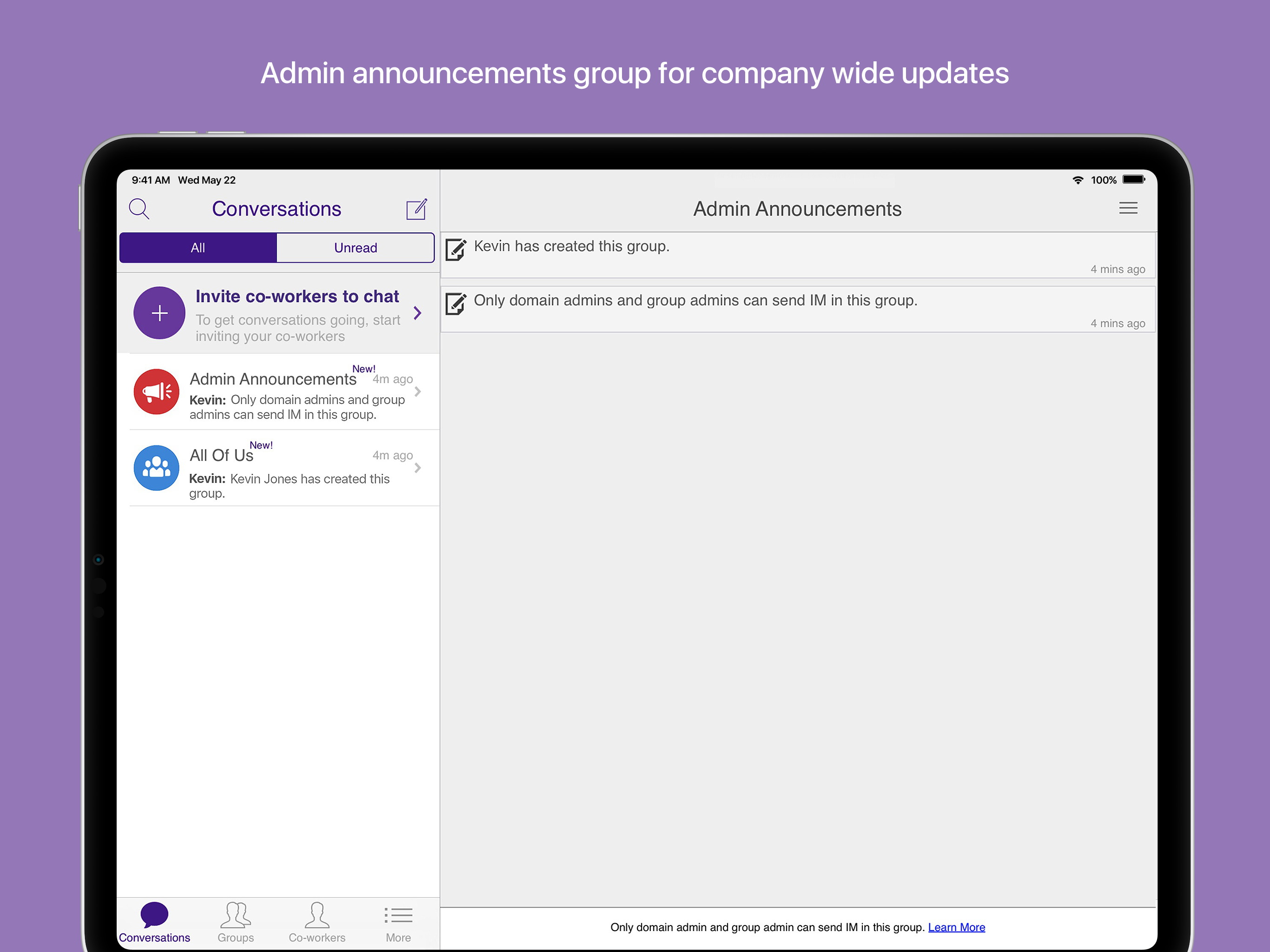Office Chat, Work Messaging