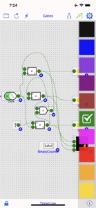 Digital Circuit Simulator Lite screenshot #5 for iPhone