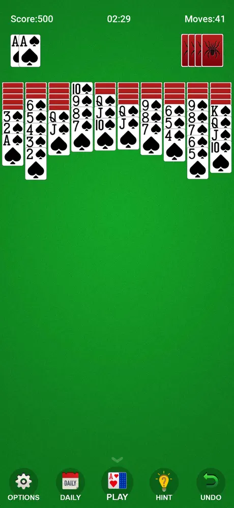 .Spider Solitaire!
