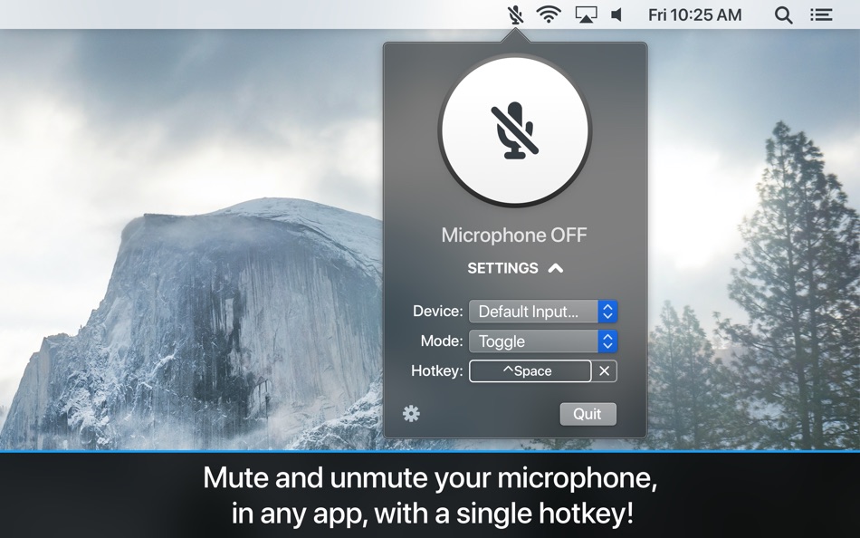 #1. MuteKey (macOS) Podle: Dave Cheng