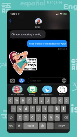 Game screenshot Words Booster Stickers apk