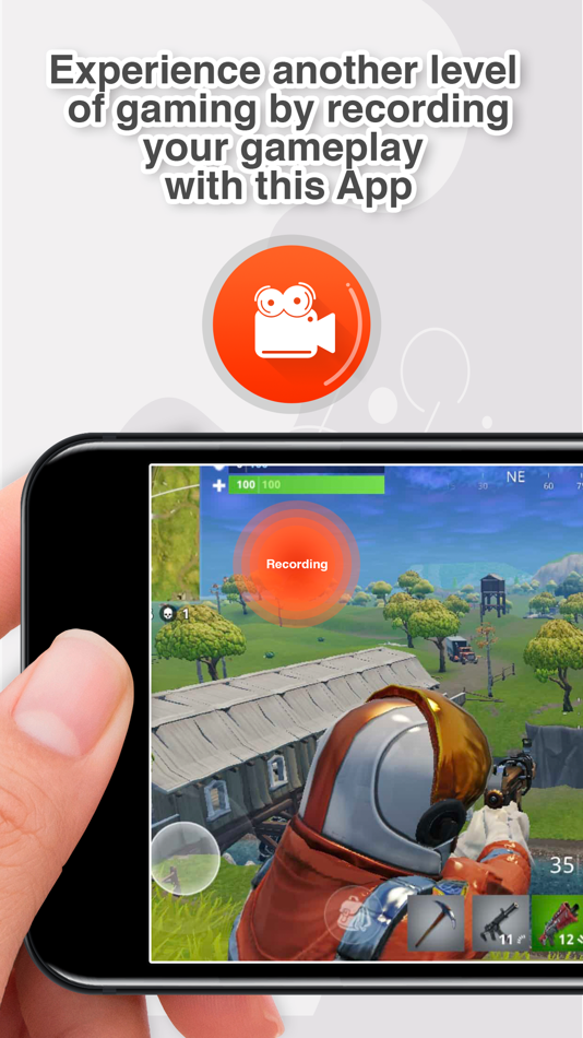 #1. Screen Recorder: The recording (iOS) 由: Denis Scorobogaci