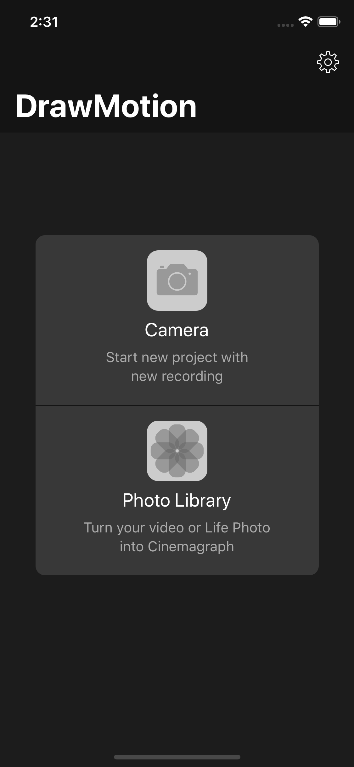 Draw Motion with Stabilization screenshot 2