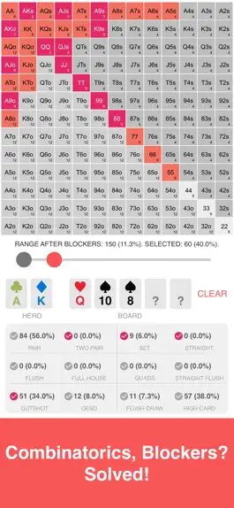 Game screenshot Preflop+ Poker GTO Nash Charts hack