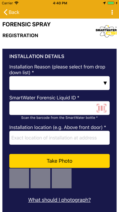 How to cancel & delete SmartWater Forensic Spray Reg. from iphone & ipad 3