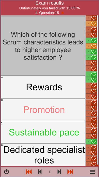 Scrum foundation exam trainer screenshot-6