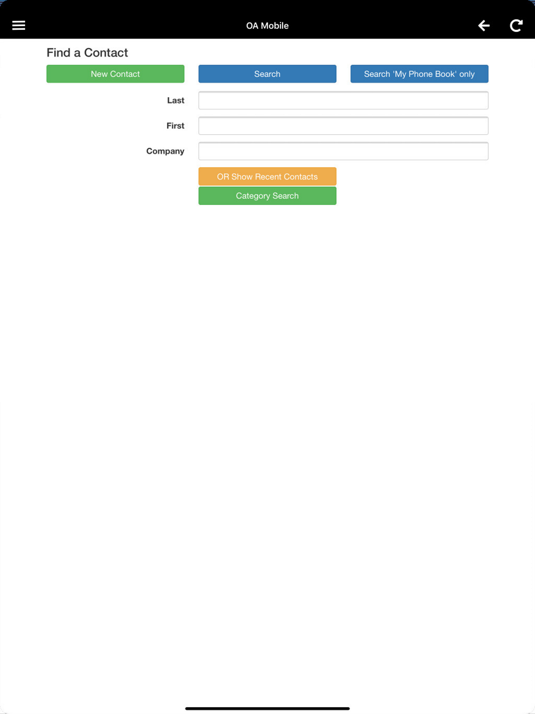 OA Mobile screenshot 6