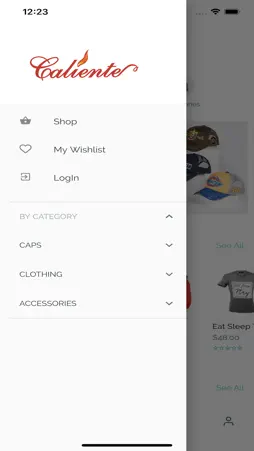 Caliente Store screenshot 2