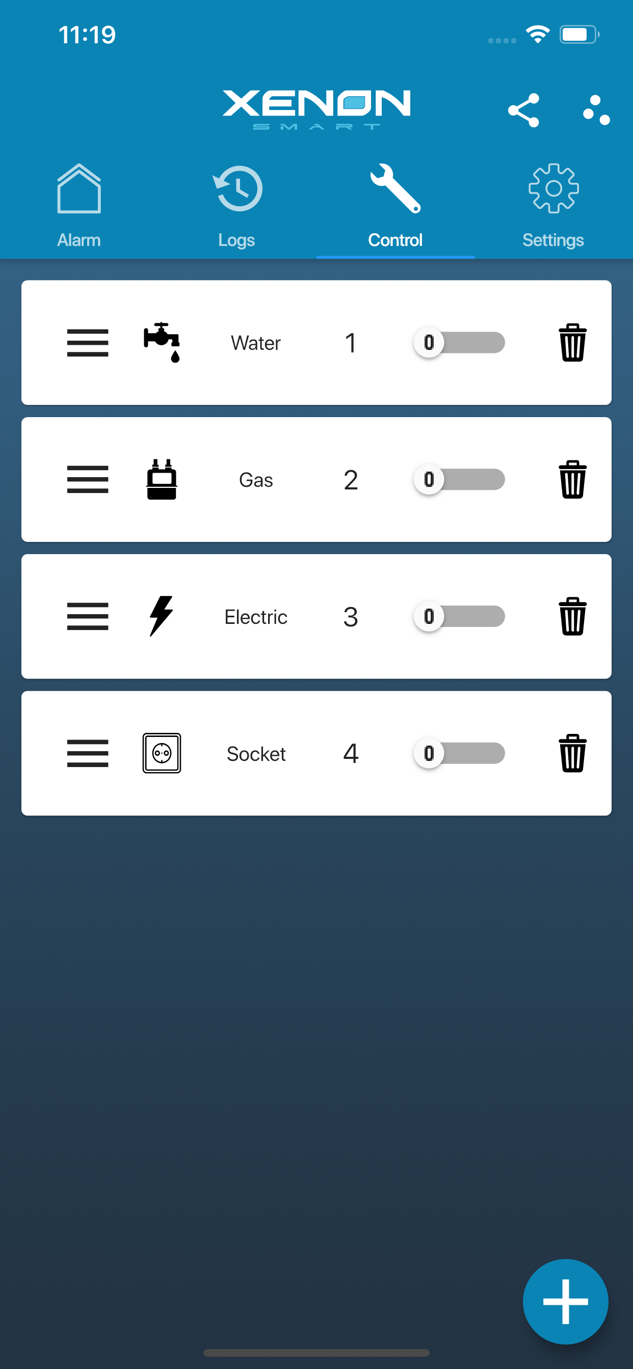 Xenon Smart Alarm Module screenshot 3